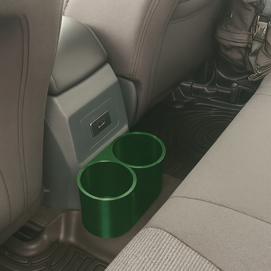 Rear cup holder for Ford Maverick – Compatible with Stanley 40 oz, Owala, Yeti coffee cups | Double cup holder