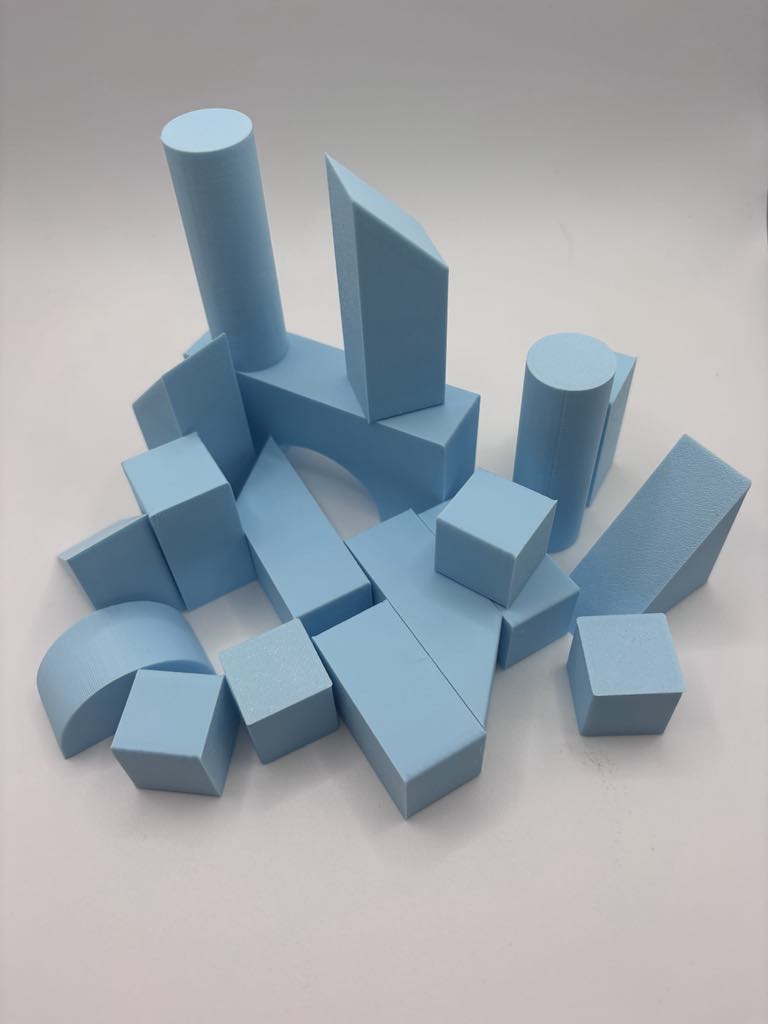 🧱 Kit de 18 Blocs – Compatible Architecto, Cliko, Tangramino, Equilibrio et Architek