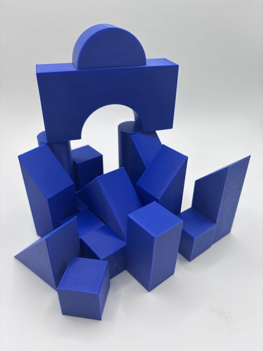 🧱 Kit de 18 Blocs – Compatible Architecto, Cliko, Tangramino, Equilibrio et Architek