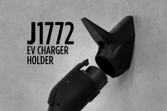 Wall mount for EV charging port J1772 – Charger holder