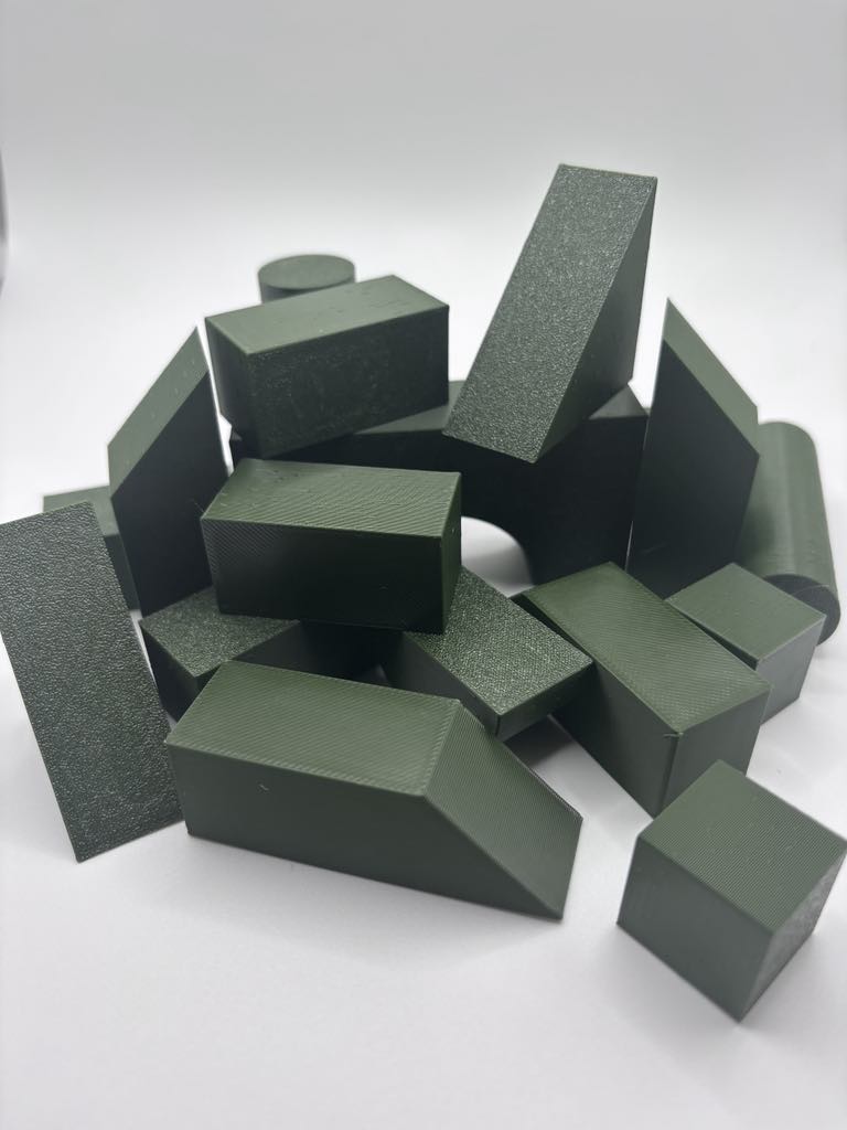 🧱 Kit de 18 Blocs – Compatible Architecto, Cliko, Tangramino, Equilibrio et Architek