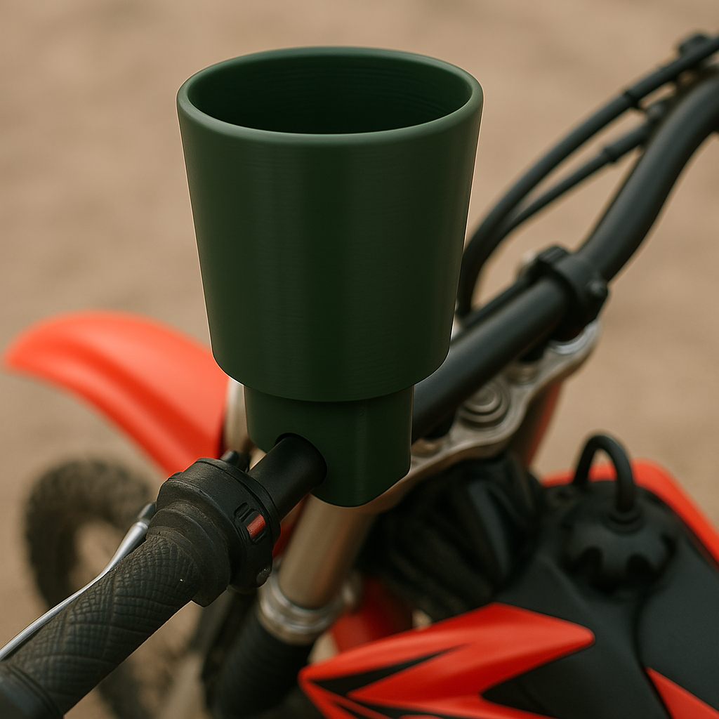 Porte-gobelet pour VTT, MOTO, ATV – Support Canette / Bière