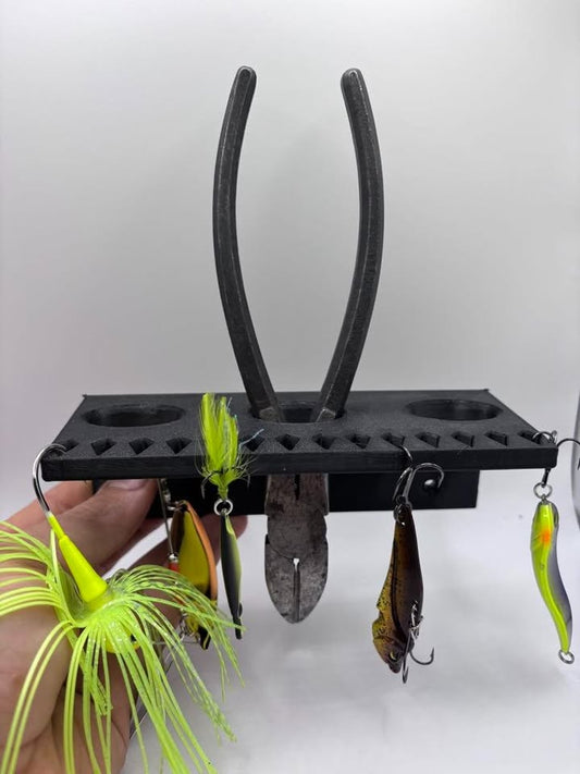 Lure and tool holder – Boat fishing storage