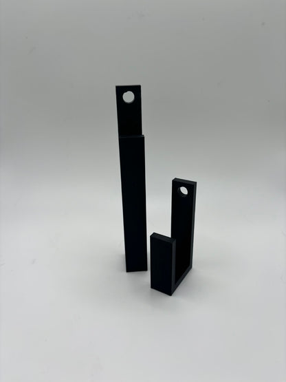 Support mural pour bâton de gardien de hockey – Kit de 2 crochets