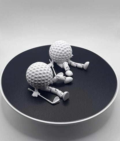 Buddy balle de golf – Figurine articulée – Cadeau original pour golfeur