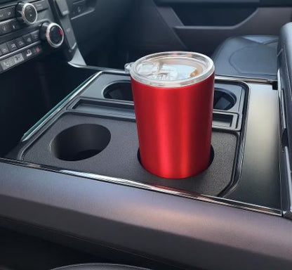Insert de porte-gobelet pour Ford F-150 (2021–2025) – 14e génération – Disponible en plusieurs couleurs