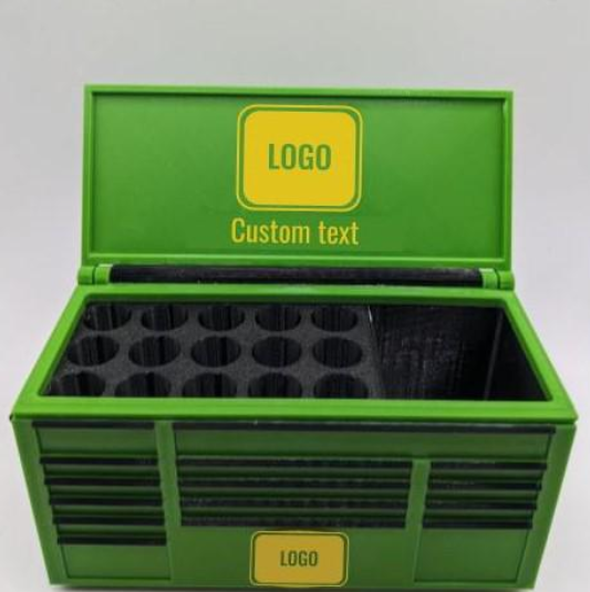 Organisateur de bureau Personnalisable – Boîte à outils miniature  | Porte-stylos & rangement outils