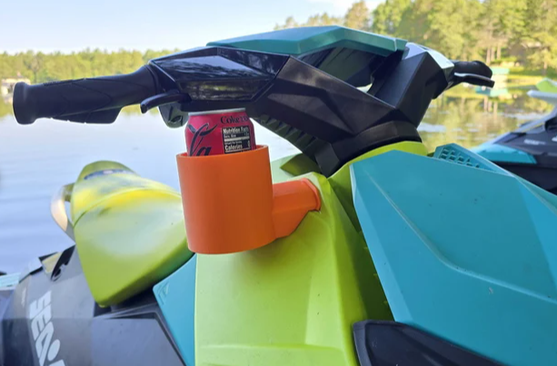 🛥️ Porte-gobelet Seadoo Spark Trixx – Support Canette/Bouteille – Sans perçage
