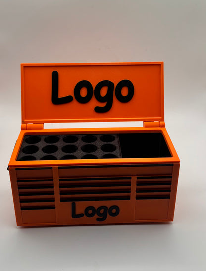Organisateur de bureau Personnalisable – Boîte à outils miniature  | Porte-stylos & rangement outils