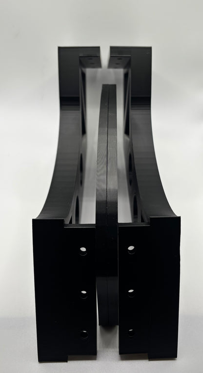 Supports d’Étagère Style Aileron de Voiture de Course – Personnalisables