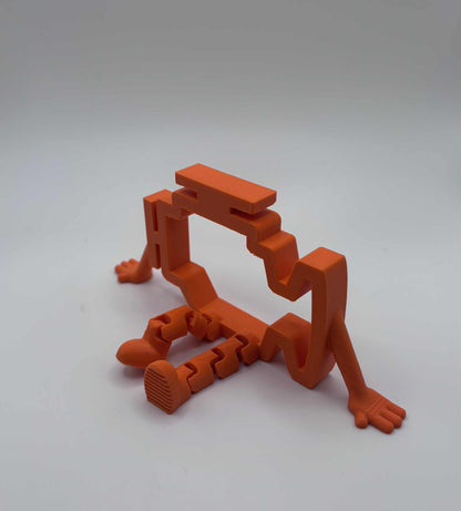 Buddy Check Engine – Figurine articulée avec logo moteur – Cadeau humoristique pour passionnés d’automobiles