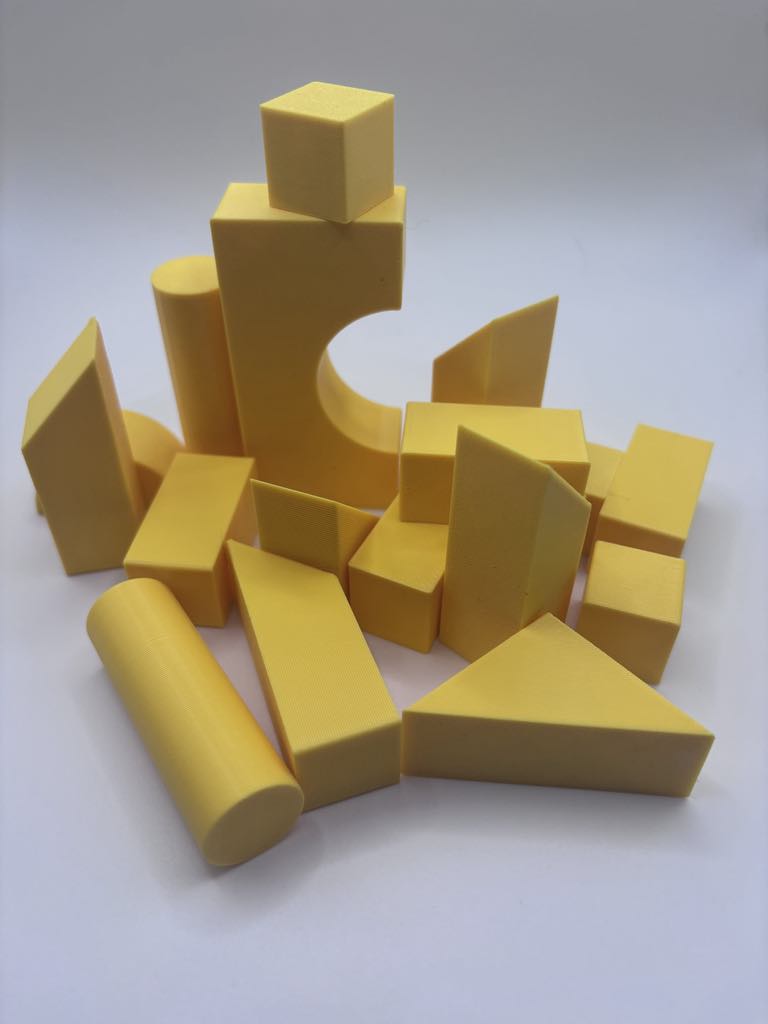 🧱 Kit de 18 Blocs – Compatible Architecto, Cliko, Tangramino, Equilibrio et Architek