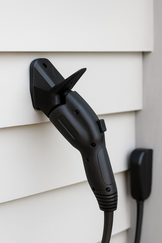 Wall mount for EV charging port J1772 – Charger holder