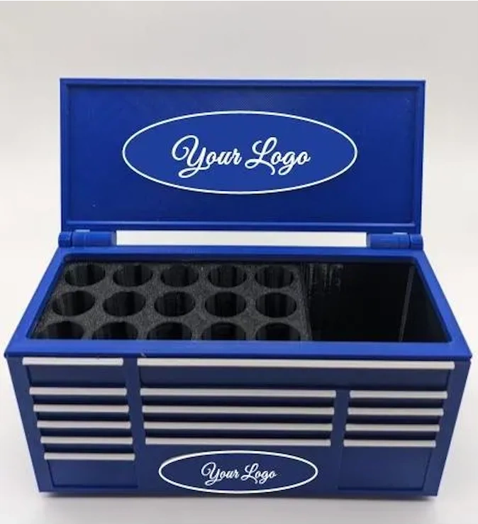 Organisateur de bureau Personnalisable – Boîte à outils miniature  | Porte-stylos & rangement outils