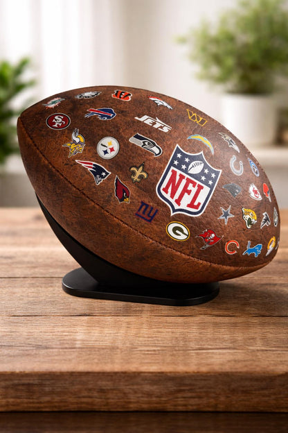 Support de ballon football – Support d’affichage pour ballon NFL | Présentoir stable et élégant