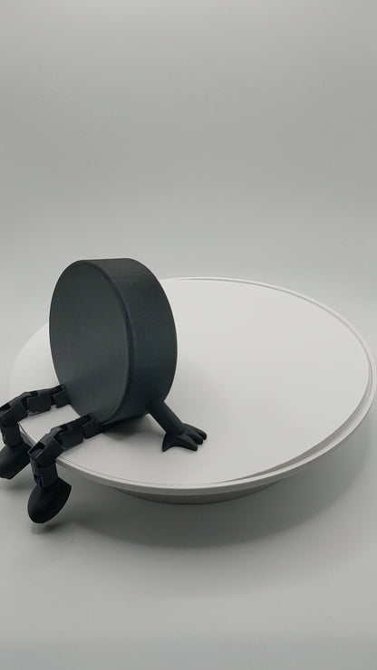 Petit bonhomme rondelle de hockey - Personnalisable | Figurine déco hockey articulée