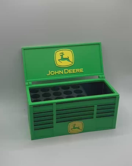 John Deere Desk Organizer – Miniature Toolbox | Pen Holder &amp; Tool Storage