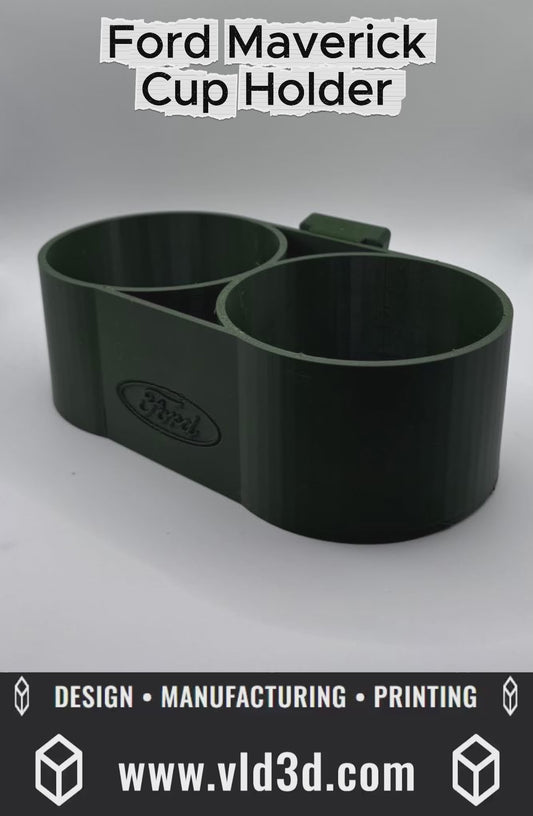 Porte-gobelet arrière pour Ford Maverick – Compatible Stanley 40 oz, Owala, Yeti, tasses à café | Double cup holder