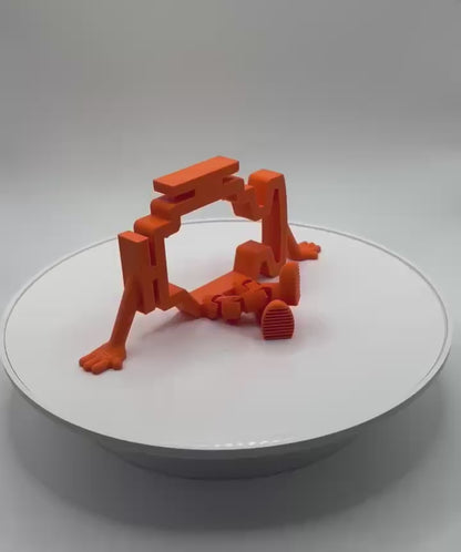 Buddy Check Engine – Figurine articulée avec logo moteur – Cadeau humoristique pour passionnés d’automobiles