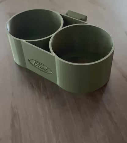 Porte-gobelet arrière pour Ford Maverick – Compatible Stanley 40 oz, Owala, Yeti, tasses à café | Double cup holder